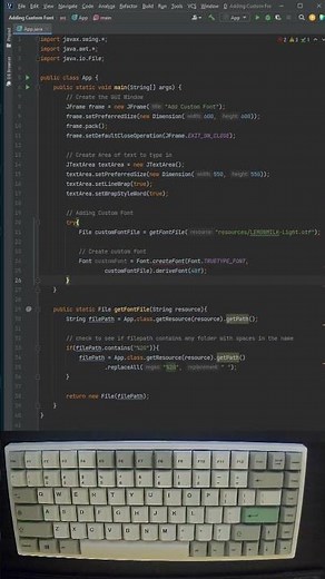 Java Tip: How to use Custom Fonts in your Swing GUI App