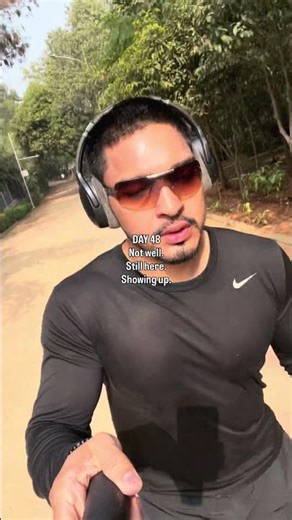 Day 48 | Not Feeling Well, Still Showing Up 💪