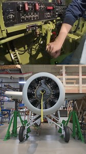 462K views · 5.5K reactions | The FM-2 Wildcat Pilot's Handbook says "approximatley 28 turns of the crank are required to raise or lower the landing gear", I think our restoration team nailed it! | Air Zoo | Facebook