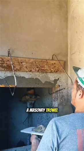 Satisfying Wall Plastering Technique Using Masonry Trowel – Smooth Cement Finishing