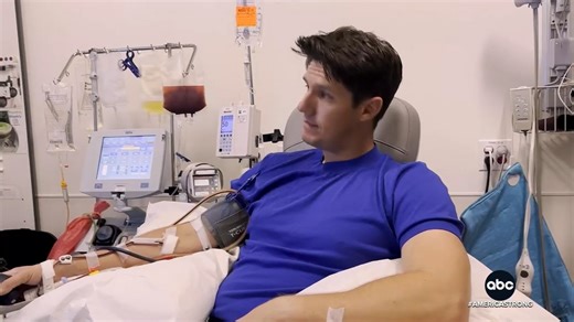 385K views · 16K reactions | Inspired by "Good Morning America" co-anchor Robin Roberts, ABC News' Trevor Ault applied for a stem cell donation kit – and ended up being someone's match. Trevor Ault shares his bone marrow transplant journey. https://abcnews.link/iUH2gVT | ABC World News Tonight with David Muir | Facebook