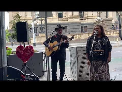 Shane Howard, GOANNA & Emma Donovan perform 'SOLID ROCK'. LIVE. 07 March 2021 MELBOURNE AUSTRALIA