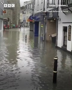 “The most flooded town in the country?” Looe's flood defence consultation starts tomorrow. The plans would change the seafront forever. We'll bring you the latest reaction with James Churchfield at Breakfast. | BBC Cornwall