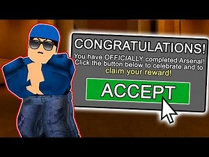 I BEAT ARSENAL... (ROBLOX)