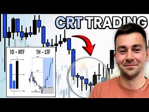 How to Trade CRT Strategy. Best Candle Range Theory Model Explained (forex trading)