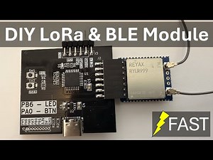 LoRa and BLE Module Build and Test!