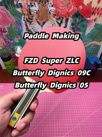 Paddle Making for Table Tennis Players