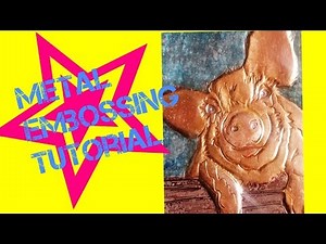 How to Make Metal Repousse Crafting and Metal Embossing