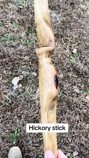 Handcrafted DIY Traditional Archery Hickory Stick
