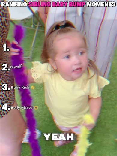 Ranking Pregnancy Belly Reactions 🥹👶