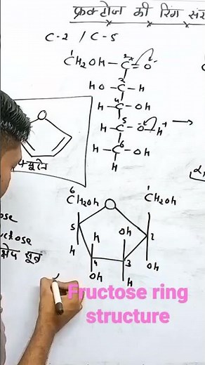 fructose structure