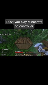 POV: you play Minecraft on controller #minecraft | Jat Ismail