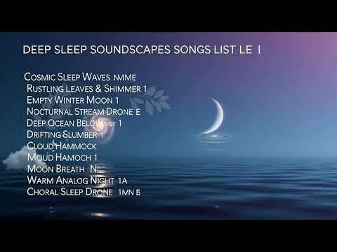 Deep Sleep Soundscapes • Relaxing Background Music for Better Sleep
