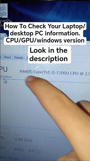 This is how to check your computer information! #tutorial #expert #checklist