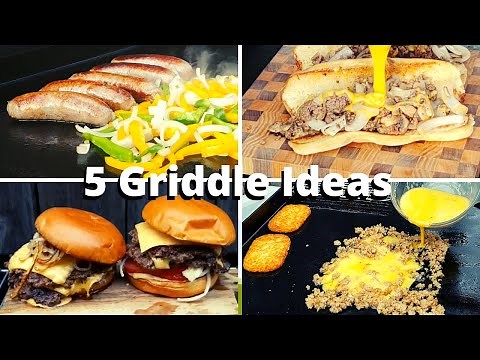 5 Easy Griddle Meals for Beginners