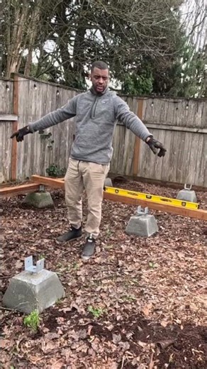 Level foundation = No problems #diy #buildingconstruction
