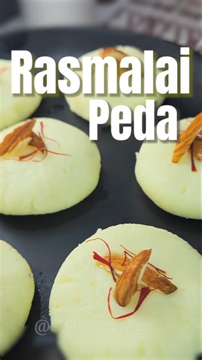Melt-In-Mouth Rasmalai Peda 😋 | Instant Festive Sweet Recipe | 5-Minute Sweet | Pure Bliss 💛