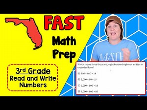 3rd GRADE | Florida FAST Math Test Prep FREEBIE | MA.3.NSO.1.1