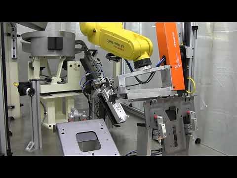 Robotic Installation of Clip-Nut on Metal Stampings