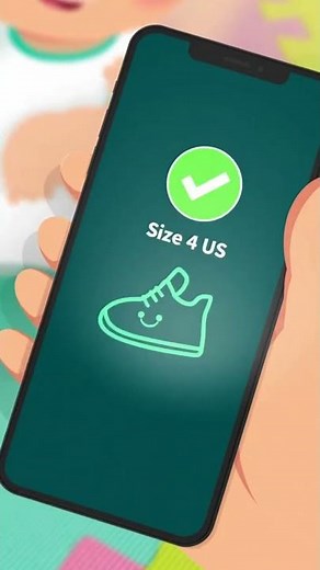 Foot measuring made easy!!! Make shoe shopping for your child smooth and simple!