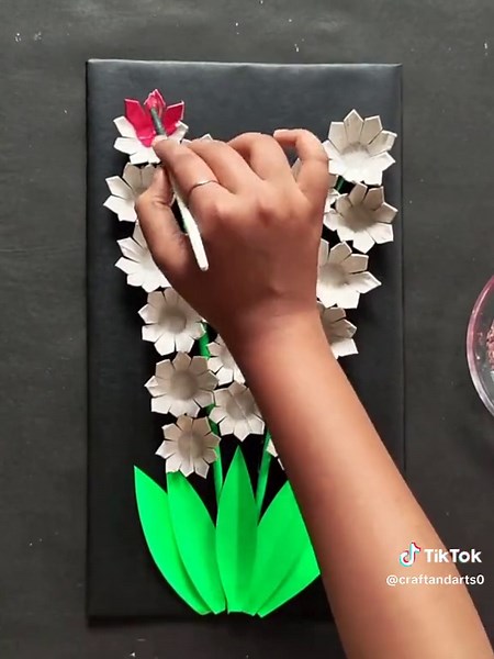 Creative Egg Tray Wall Decor Craft Ideas