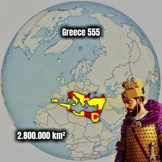 Greece now vs then #history #geographythroughmaps #viral #geography #mapguide #map #country #edit