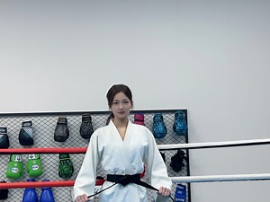 柔道选手，许沁！好久不见！