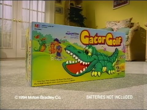 Gator Golf from Milton Bradley commercial (1994)