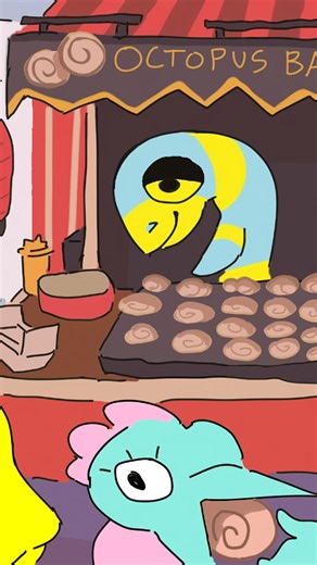 Deltarune: Takoyaki. Fried dough balls. Of Octopus #deltarune #undertale #gaster #comics #comicdub