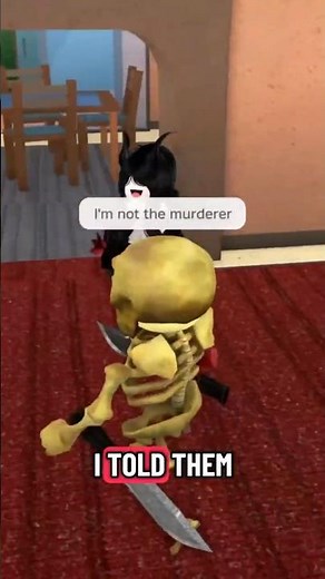 I ALMOST trolled them in Murder Mystery 🔪💀 #mm2 #roblox #robloxmemes #shorts