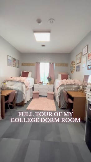 275K views · 3.8K reactions | my freshman college dorm room tour! ✨ #college #dormroom #dorm #collegedorm #dormlife #dormtour #dormessentials #dormdecor #collegeessentials #freshman #collegefreshman | Kenzie Anne | Facebook