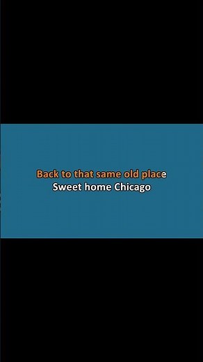 The Blues Brothers - Sweet Home Chicago (Karaoke)