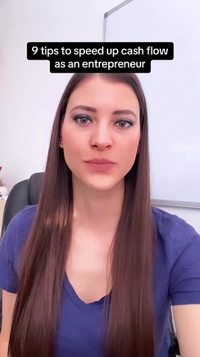 Heree 9 tips to speed up cash flow coming into your business as entrepreneur. #financialcoach #moneycoach #cashflow