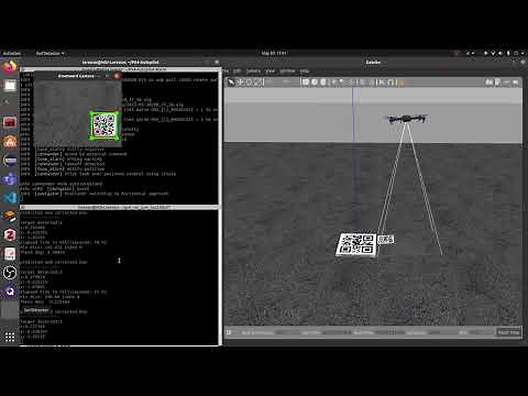PX4 Drone Precision Landing Gazebo Simulation