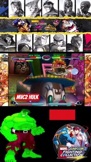 Mvc2: Cefichamp - Pixel Hulk solo comeback X2 vs Roundhouse Highlight 💯🔥👊🏻 #freemvc2