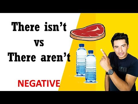 THERE ISN'T VS THERE AREN'T- DIDIER GARCÍA INGLÉS