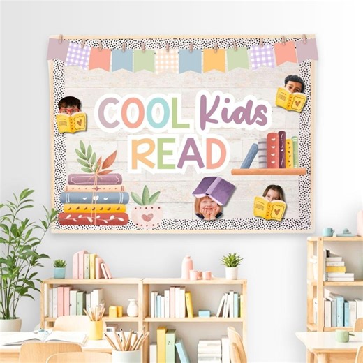 Reading Classroom Display Kit – Editable Bulletin Board and Door Decor for Read Across America - Etsy