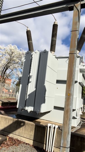 Did a little switching today, energized a transformer that has been giving me a fit. #transformers #lineman #substation #substationtransformer#230kv