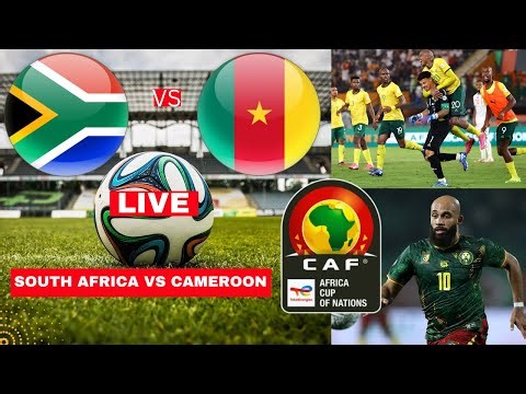 South Africa vs Cameroon 1-2 Live Africa Nations Cup AFCON Football Match Score Highlights Bafana