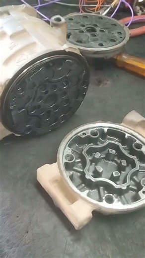 Car AC Compressor Completely Restored #automotive #repair #shorts