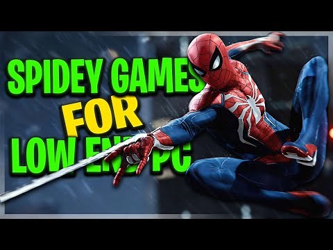 BEST* Spiderman Games for low end pc | for 2gb ram no graphics card pc ✨