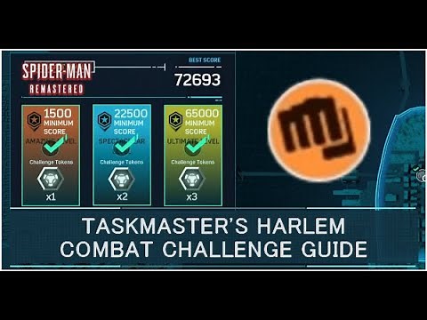Taskmaster Harlem Combat Challenge Tokens Guide | Spider Man Remastered