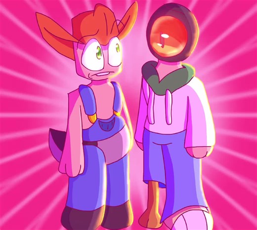 Fan Art Spotlight: Kaden and Albert in Roblox