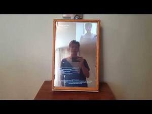 Smart Mirror - Alexa enabled, Raspberry Pi powered