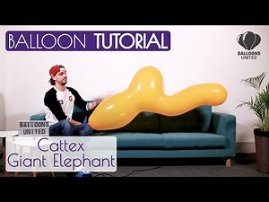 CATTEX GIANT ELEPHANT – BALLOON TUTORIAL (EN+DE)