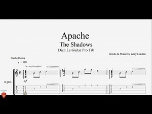 Apache - Guitar Tutorial + TAB