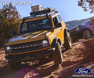 12K views · 26 reactions | Caravan of colts coming at you…  The 2021 #Ford Bronco’s Trail 1-Pedal Drive enables low-speed crawling and the ability to stop without using the brake pedal. When you lift off the accelerator, hydraulic brake torque is applied to stop the vehicle. With technology like this protecting you and your #Bronco, your sights can stay focused on the path ahead. Get yours: https://bit.ly/2JByOUT. #BuiltWild | Midwest Ford Dealers | Facebook