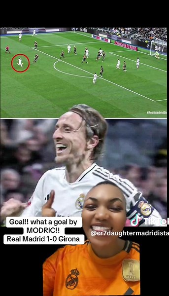 Luka Modric Scores in Real Madrid vs Girona Match