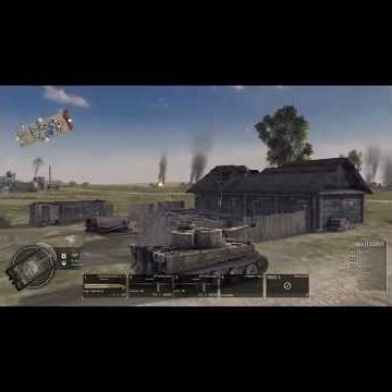 TIGER VS T 34 TANKS #gaming #gameplay #games