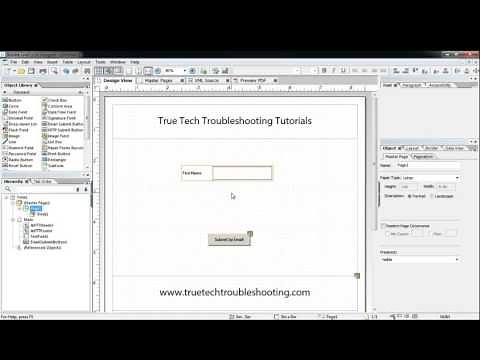 Using Required Fields in Adobe LiveCycle Designer